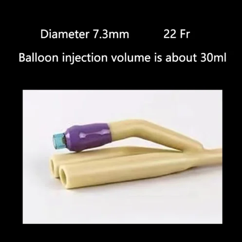 1pcs 2/3 Chamber Latex Catheter Silicone Coated Sterilized Urethral Catheter Male/Women/Children Urinary Catheter - Image 10