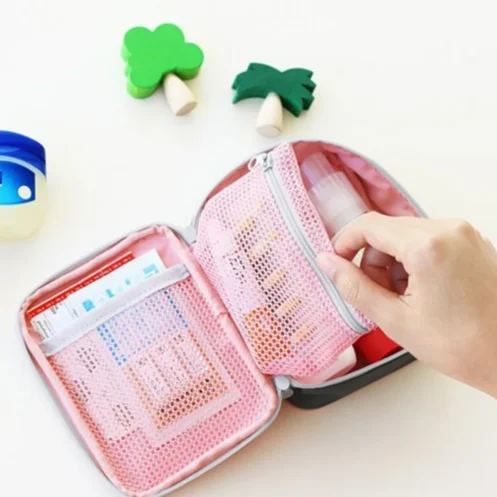 Wholesale Mini Household First Aid Kit Bag Travel Portable Package Emergency Kit Bags Medicine Storage Bag Small Organizer - Image 4