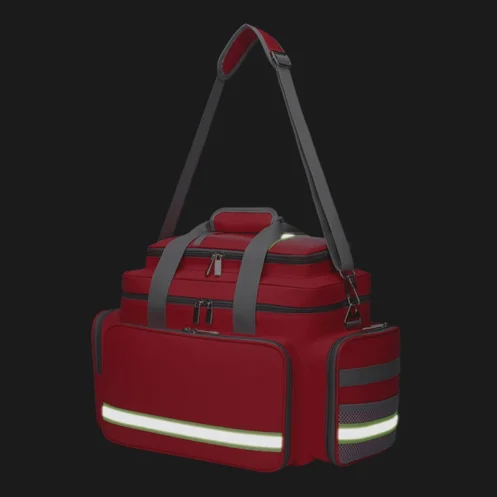 First Aid Medical Bag Outdoor Emergency Rescue Large Capacity Bag Empty Waterproof Reflective Oxford Multi-pocket Travel Bags - Image 6