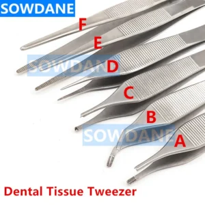 Surgical Tissue Tweezer Set