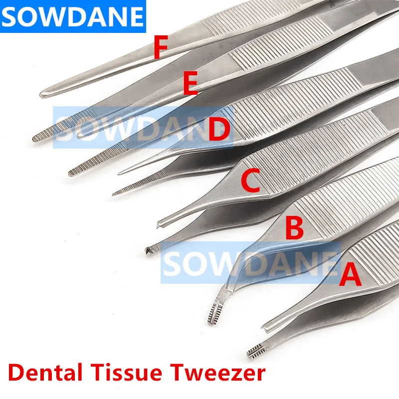 Surgical Tissue Tweezer Set