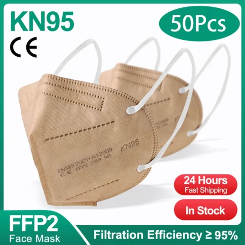10-100PCS mascarillas FFP2 Face Mask CE Approved FPP2 KN95 Facial Mouth mascarillas quirurgicas homologadasMasks FFP2 FFP3 Masks - Image 8