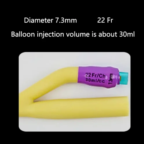 1pcs 2/3 Chamber Latex Catheter Silicone Coated Sterilized Urethral Catheter Male/Women/Children Urinary Catheter - Image 18