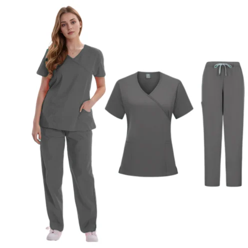 Clinical Uniforms Woman Uniforme Clinica Dental Joggers Scrubs Scrub Suit Medical Hospital Scrubs Uniforms Sets Spa Work Wear - Image 8