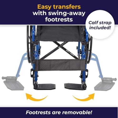 Lightweight Folding Wheelchair - Image 3