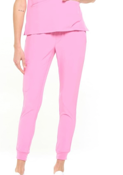 Pink Pants Yoga Style